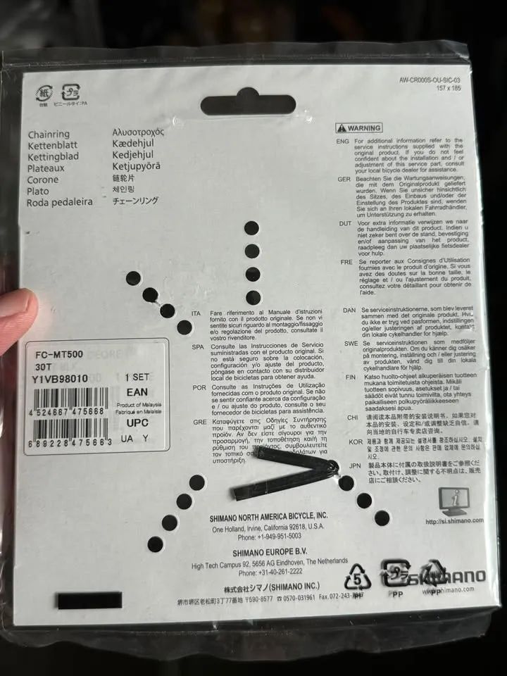 Převodník SHIMANO FC-MT500, 30z