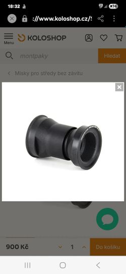 Sram adapter z pressfit 30 na Bsa zavit 68/73