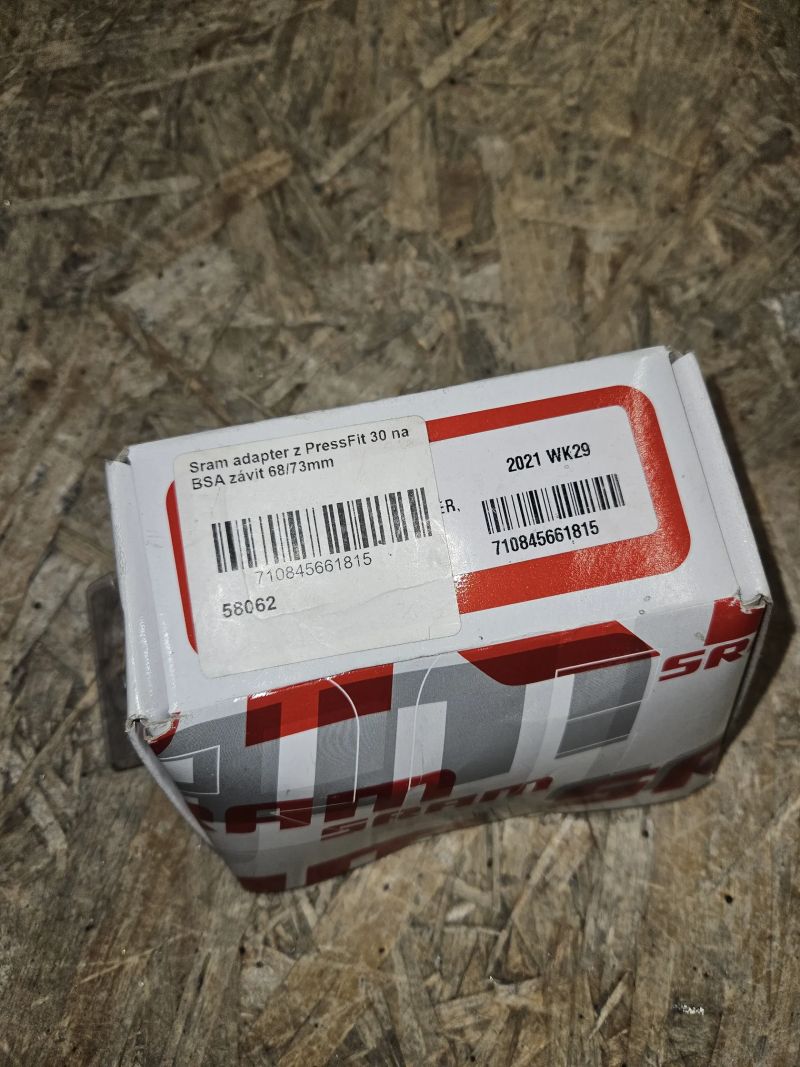 Sram adapter z pressfit 30 na Bsa zavit 68/73
