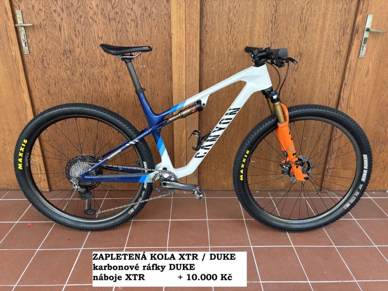 CANYON LUX CFR, vel. L - 495 mm - SHIMANO XTR 1 x 12 / FOX 