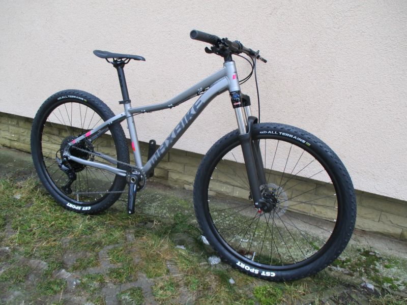 Nové dámské 27,5" kolo Maxbike M507D, vzduch. vidlice Suntour XCR, Deore 1x11