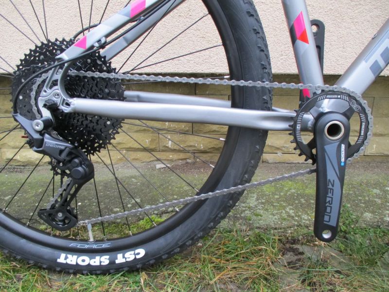 Nové dámské 27,5" kolo Maxbike M507D, vzduch. vidlice Suntour XCR, Deore 1x11