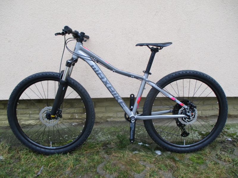 Nové dámské 27,5" kolo Maxbike M507D, vzduch. vidlice Suntour XCR, Deore 1x11
