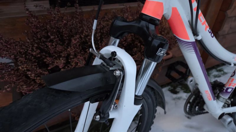 Dětské dívčí horské kolo Kiter Kiter 50 7-12let postava 120-150cm.