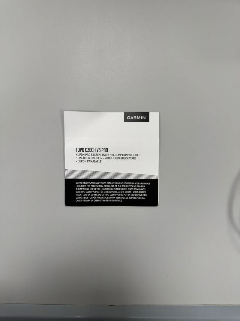 Garmin Fenix 7X Pro Sapphire Solar + TOPO Czech voucher