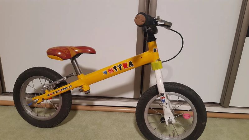 dětské odrážedla a dětské kolo 12"