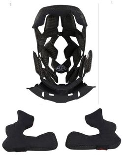 Nové polstrování a lícnice do helmy TLD D4 - velikost M