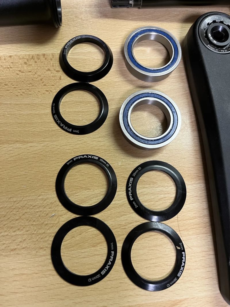 Praxis Alba kliky + středové složení