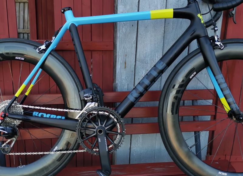 Ritte Bosberg - Top kultovní karbon Rám.set v Top stavu