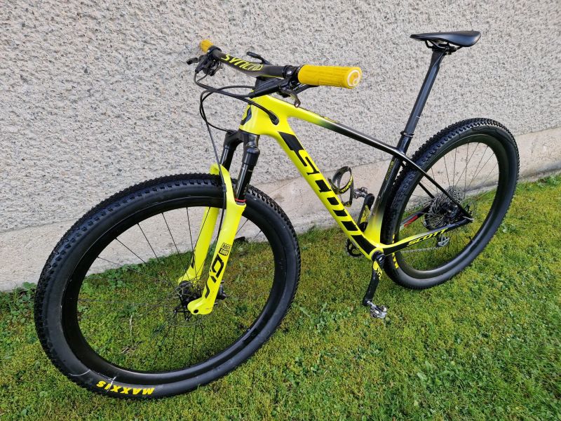 Scott Scale RC 900 World Cup, size M, váha 9,2 kg