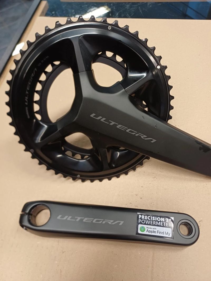 4iiii Precision 3+ – kliky s wattmetrem na Shimano Ultegra R8100 (172,5 mm, 50/34)