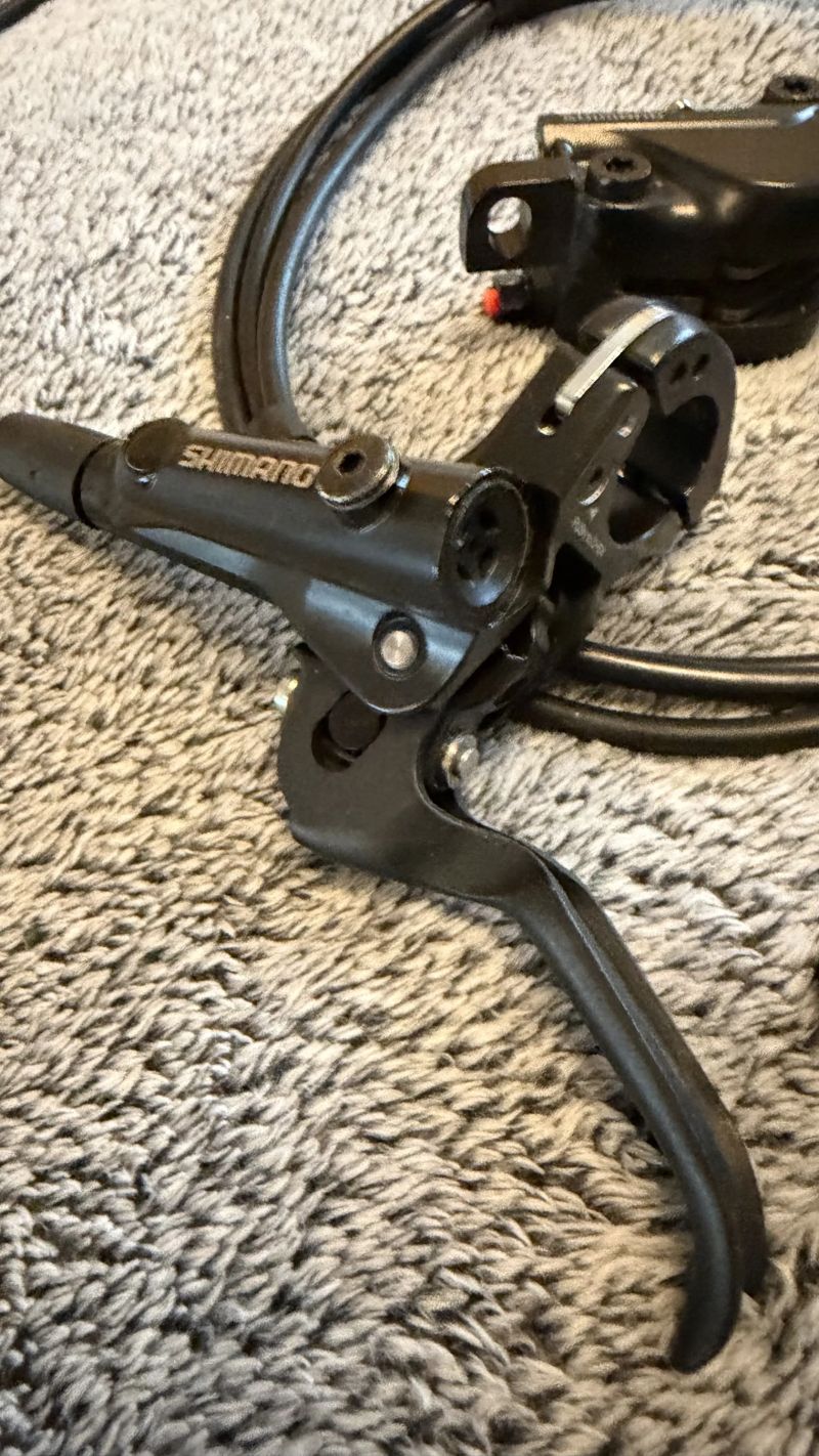 Shimano BL-MT501 + BR-MT500 sada přední a zadní hydraulické kotoučové brzdy