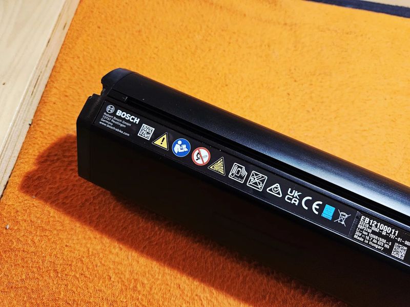 Nová Batéria Bosch PowerTube 625Wh Horizontal