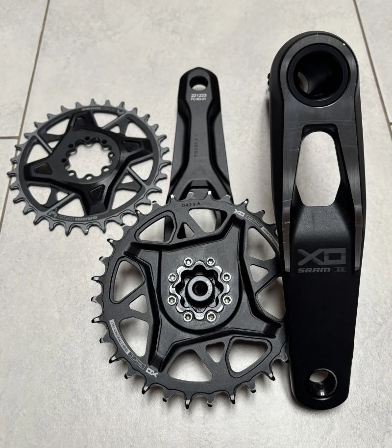 Kliky Sram X0 T-Type 170 mm DUB wide
