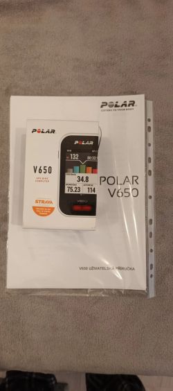 Cyklo-computer POLAR V650 HR+GPS