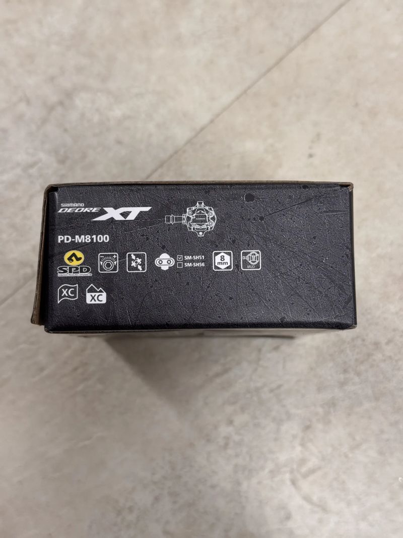 NOVÉ pedály Shimano XT PD-M8100