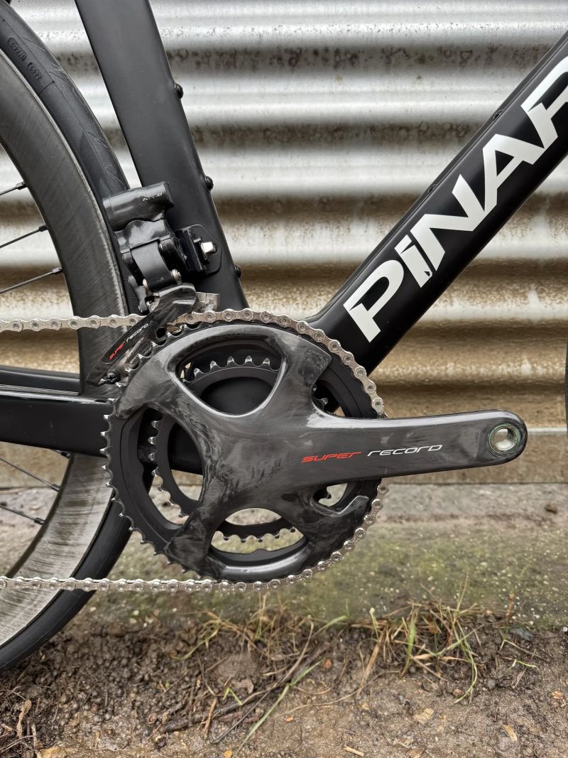 Pinarello Prince - elekrické Campagnolo Super Record EPS, Campagnolo Bora WTO 45, Wattmetr