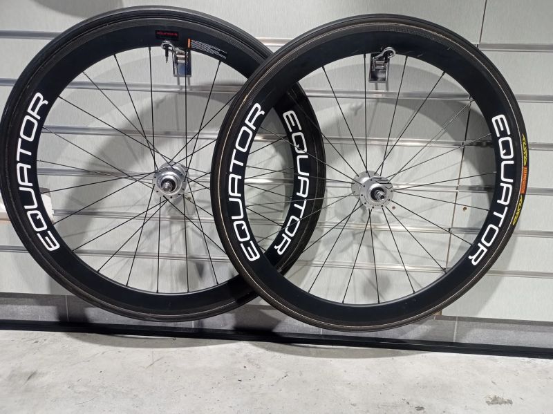 Karbónové drahove kolesá 50 mm