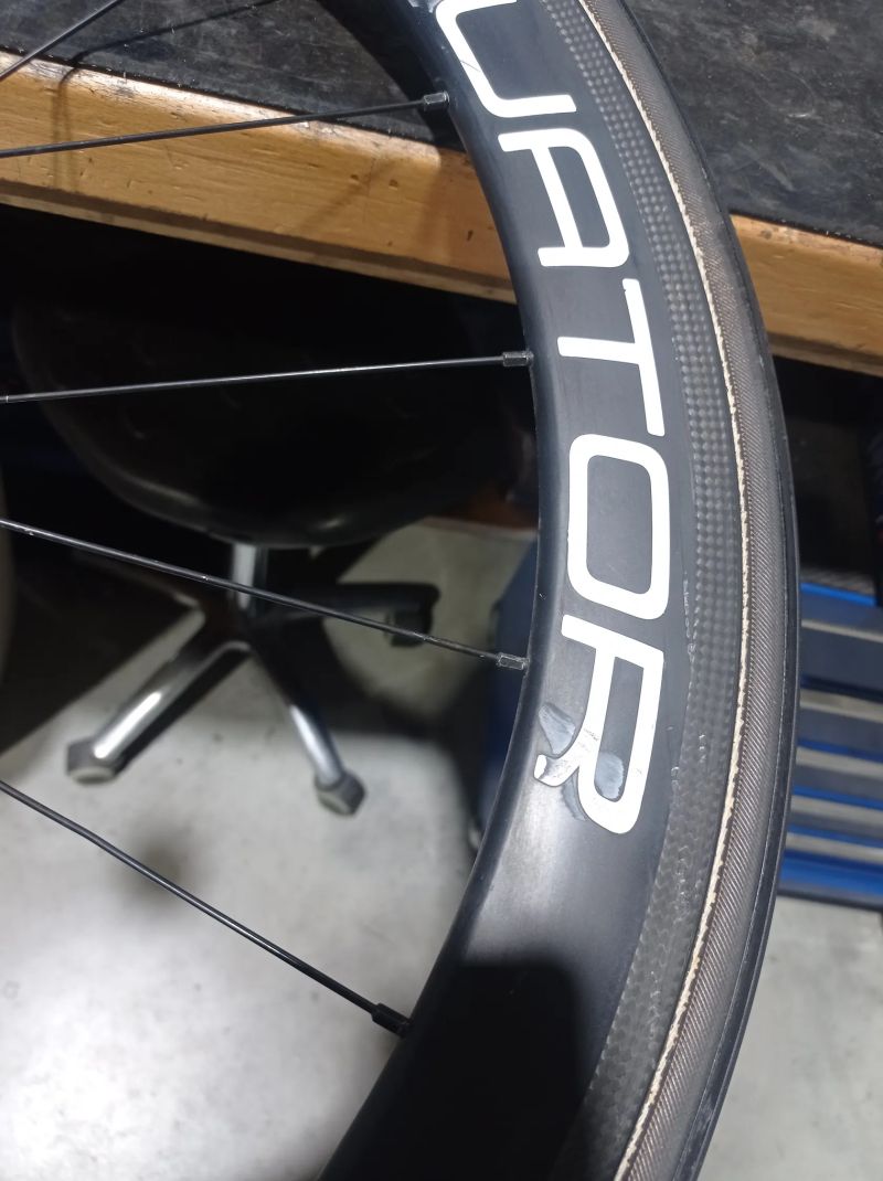 Karbónové drahove kolesá 50 mm