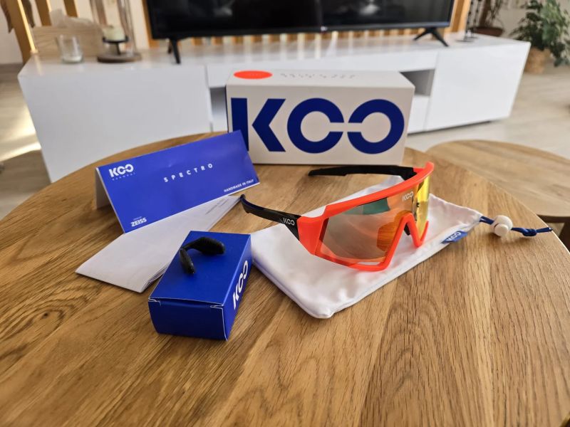 KOO Spectro Orange Fluor, handmade in Italy