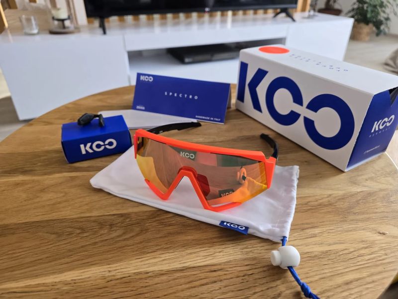 KOO Spectro Orange Fluor, handmade in Italy