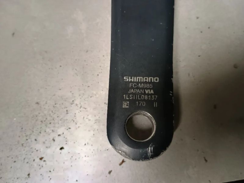 Kliky Shimano XTR FC-M985 - 2x10 - 40/28z - 170 mm