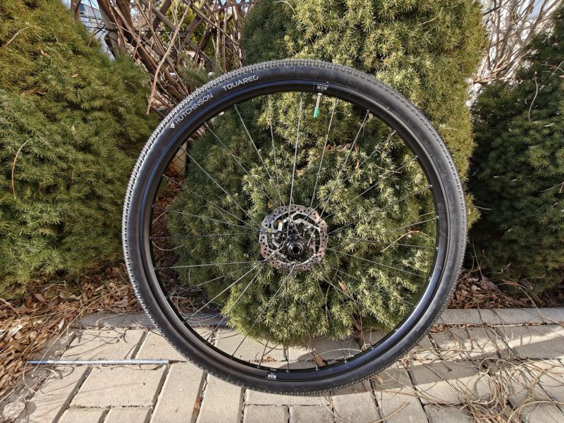 Zapletená kola na gravel MMR XCR 30 Alloy 25 vč. kotoučů a gum