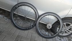 ELITE SLT 50mm carbon V Brake, nebo i s kolem Dedaciai nerrisimo 3.0