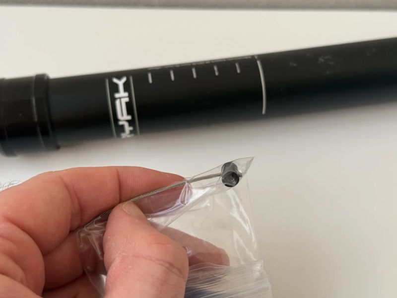 Teleskopická sedlovka PRO Koryak 30.9 mm, 120 mm zdvih + páčka