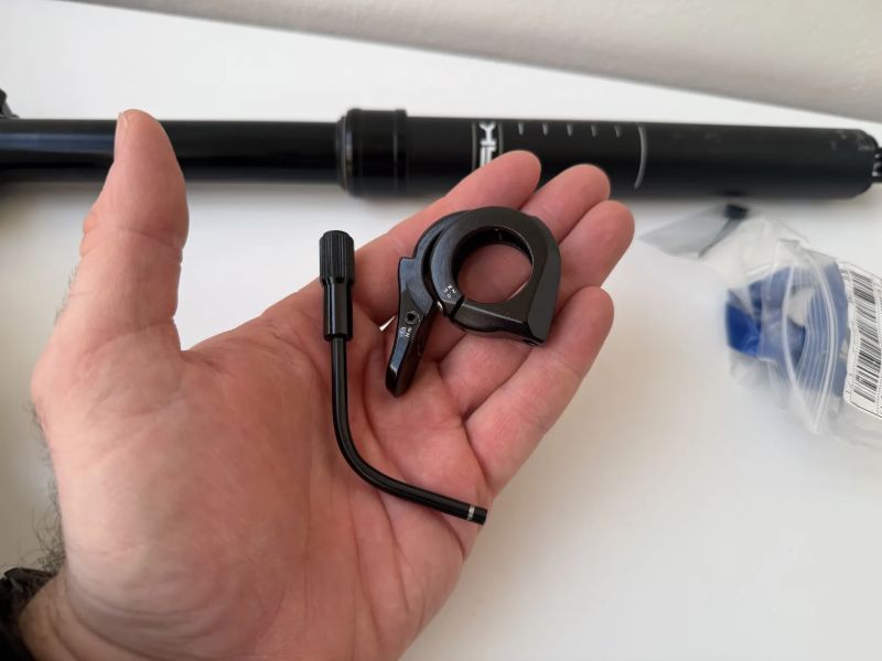 Teleskopická sedlovka PRO Koryak 30.9 mm, 120 mm zdvih + páčka