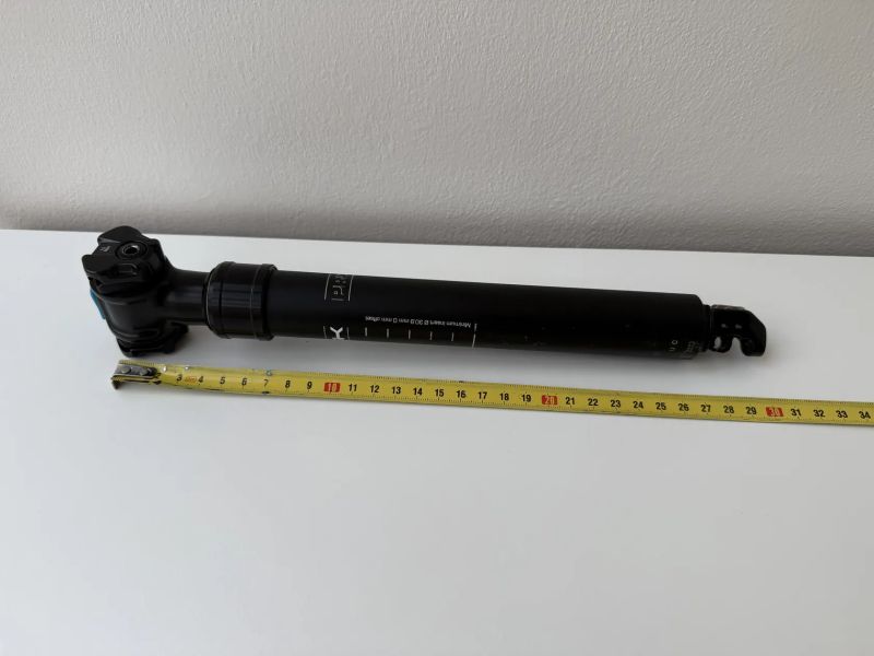 Teleskopická sedlovka PRO Koryak 30.9 mm, 120 mm zdvih + páčka