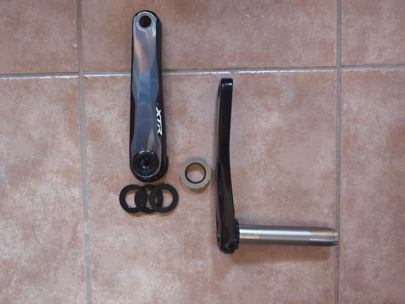 Zánovní kliky XTR FC-M9125, 175mm