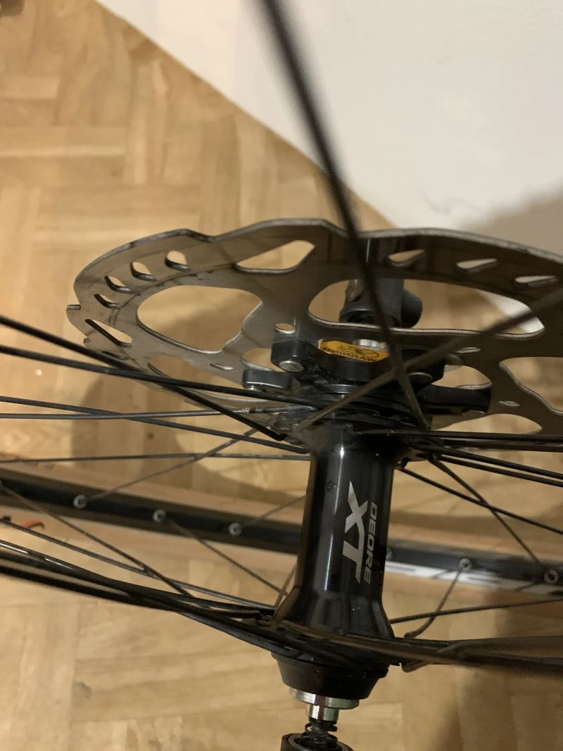 Napletena kola Mach 3.90SL + XT8000