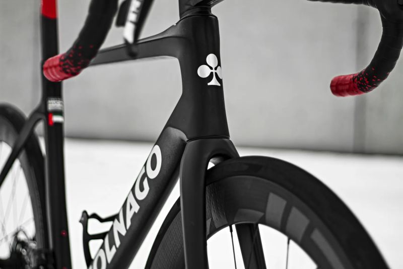 Colnago V4Rs UAE Emirates, Sram Red AXS 2x12 Powermeter, Zipp 404 Firecrest