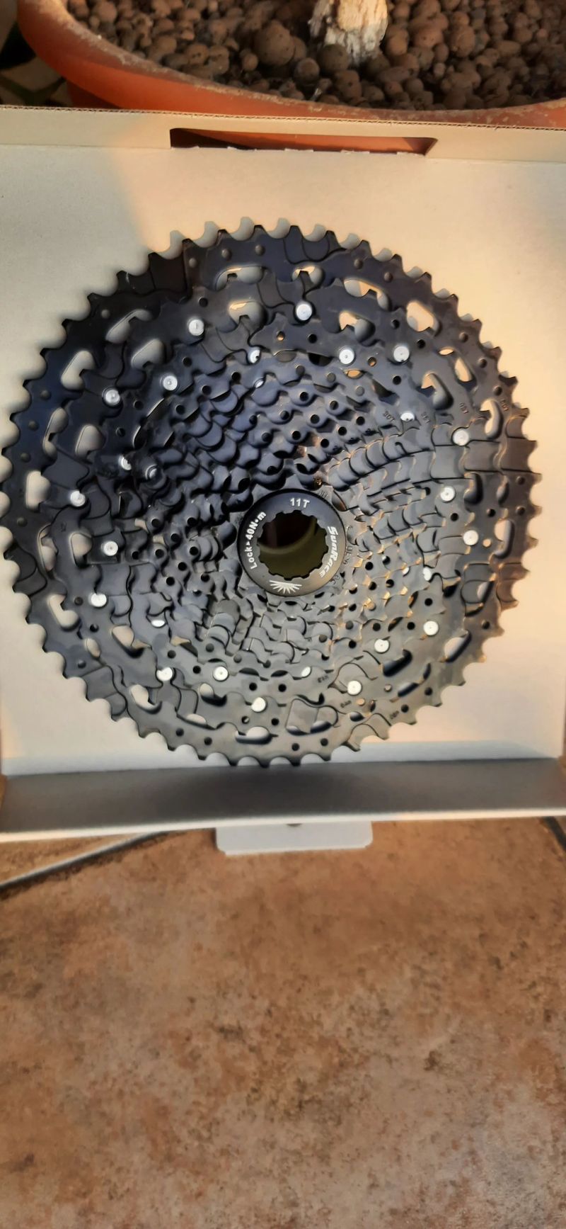 SunRace 11-50 nová kazeta + nový řetěz KMC 11