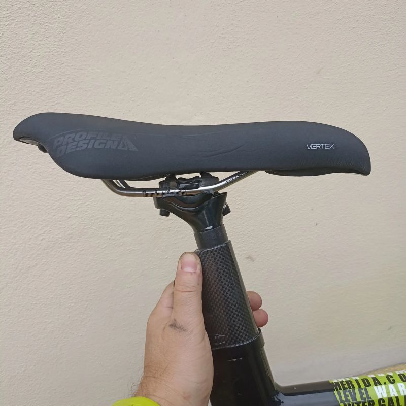 Merida Warp 9 včetně náhradních řidítek TT bar Vision.