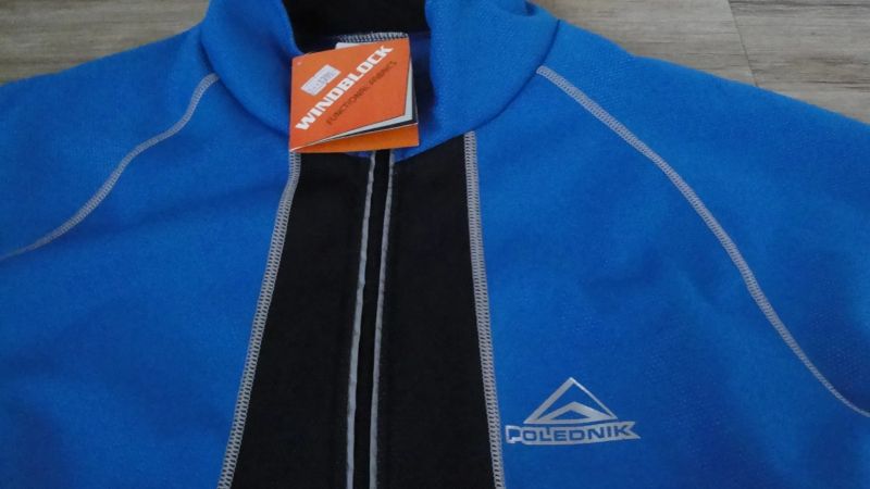 Zimní cyklistická bunda Polednik modrá XL