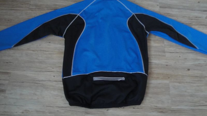 Zimní cyklistická bunda Polednik modrá XL