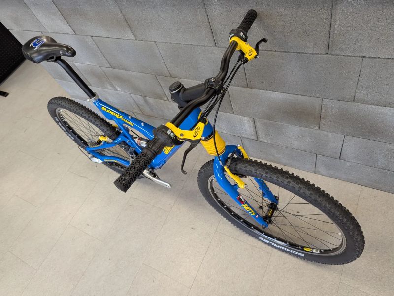 Cannondale Super V 2000, velikost M, Volvo, rok 1999, CODA, po repasi, původní osazení