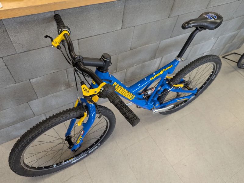 Cannondale Super V 2000, velikost M, Volvo, rok 1999, CODA, po repasi, původní osazení