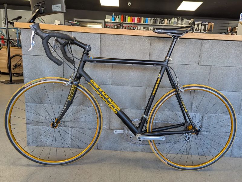 1999 Cannondale R4000, velikost 58, Dura Ace, CODA Expert, Thomson