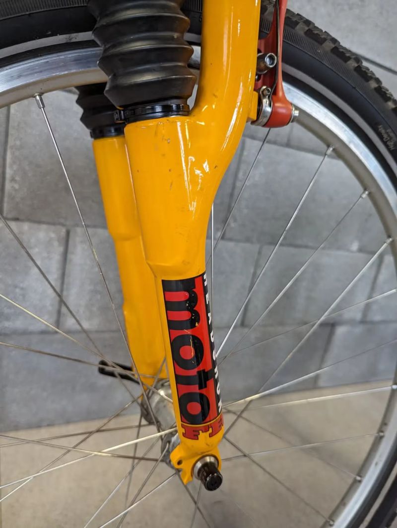 1998 Cannondale Super V Freeride 1000, velikost S, Moto vidlice, po repasi