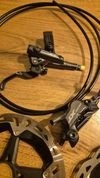 Shimano xt 4pistkové brzdy kompletní!