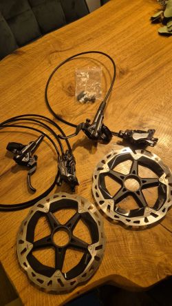 Shimano xt 4pistkové brzdy kompletní!