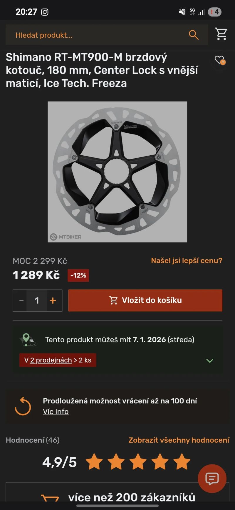 Shimano xt 4pistkové brzdy kompletní!