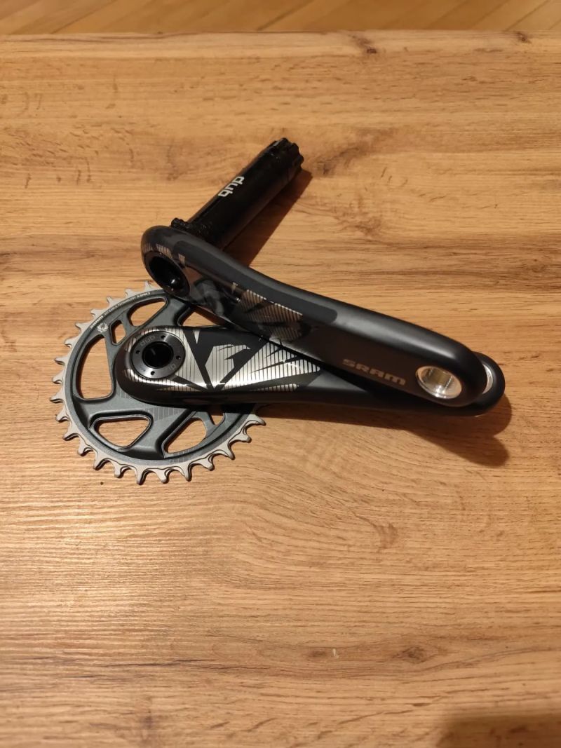 Nové kliky Sram GX Eagle carbon DUB 170 mm, 32z převodník