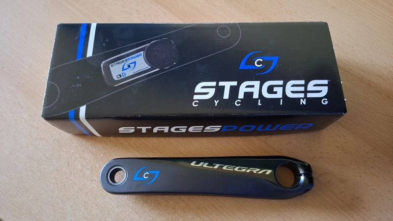 Stages Wattmetr Shimano Ultegra R8000 - 172.5mm - TOP stav