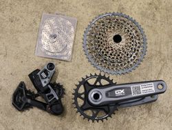 Nová nejetá sada Sram GX T-Type Eagle Transmission AXS