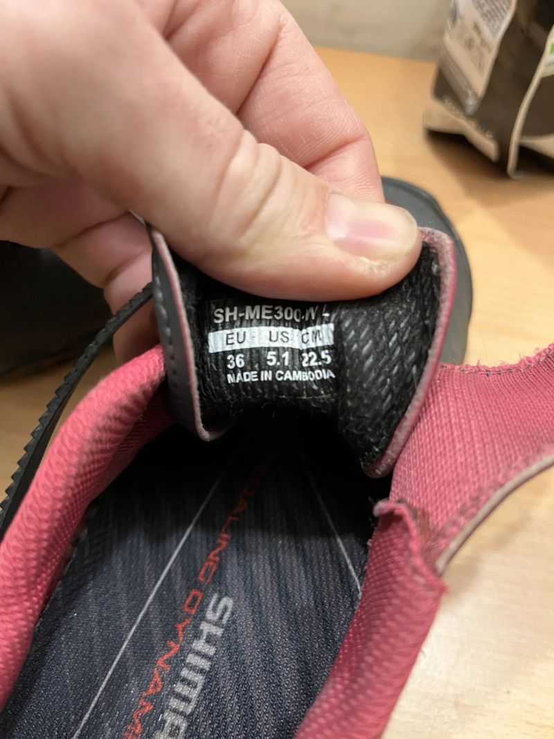 Shimano tretry vel 36