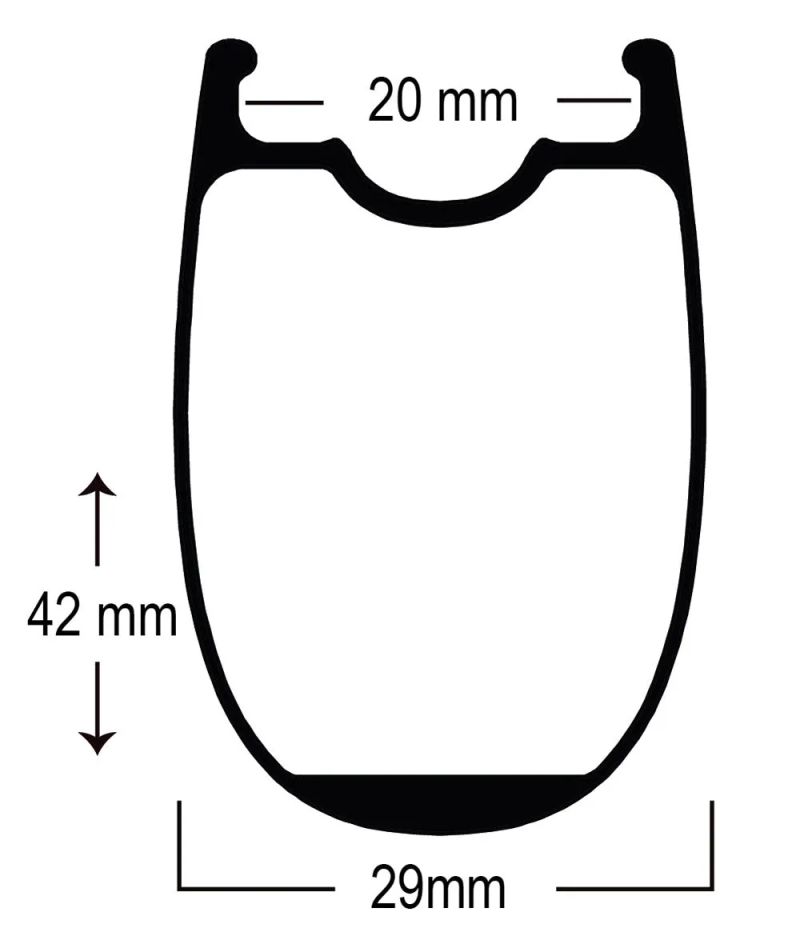 Rolf Prima Ares 4 Carbon - přední kolo
